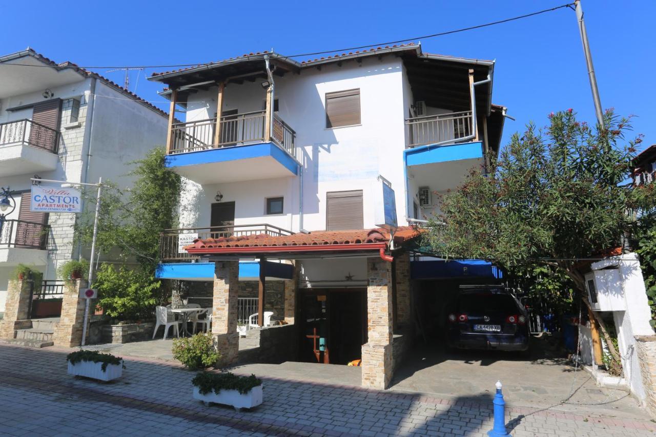 Apartments Villa Castor Pefkochori Bagian luar foto