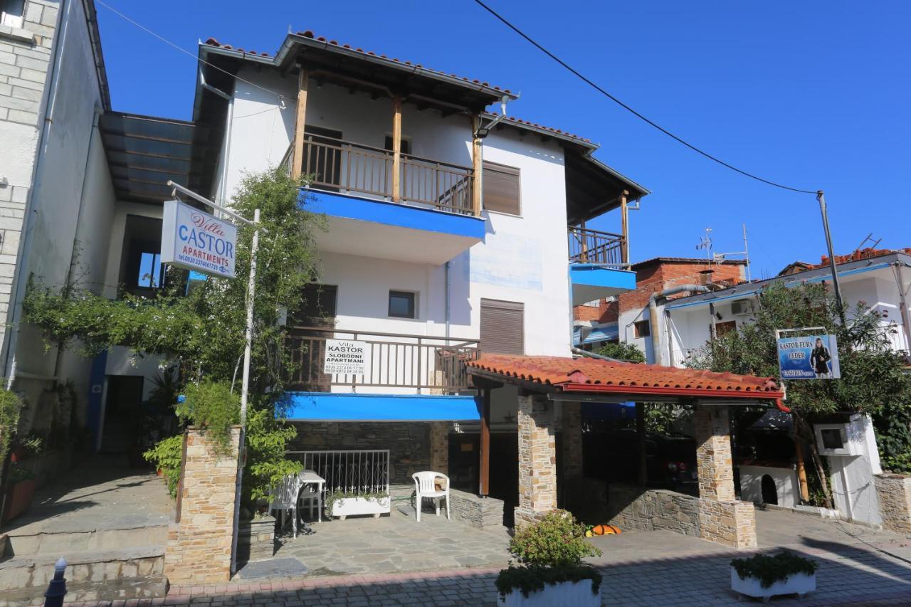 Apartments Villa Castor Pefkochori Bagian luar foto