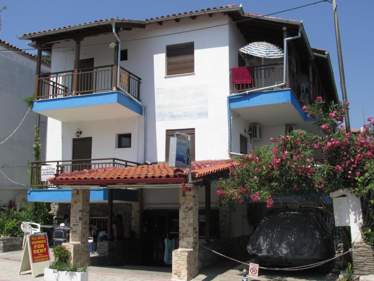 Apartments Villa Castor Pefkochori Bagian luar foto